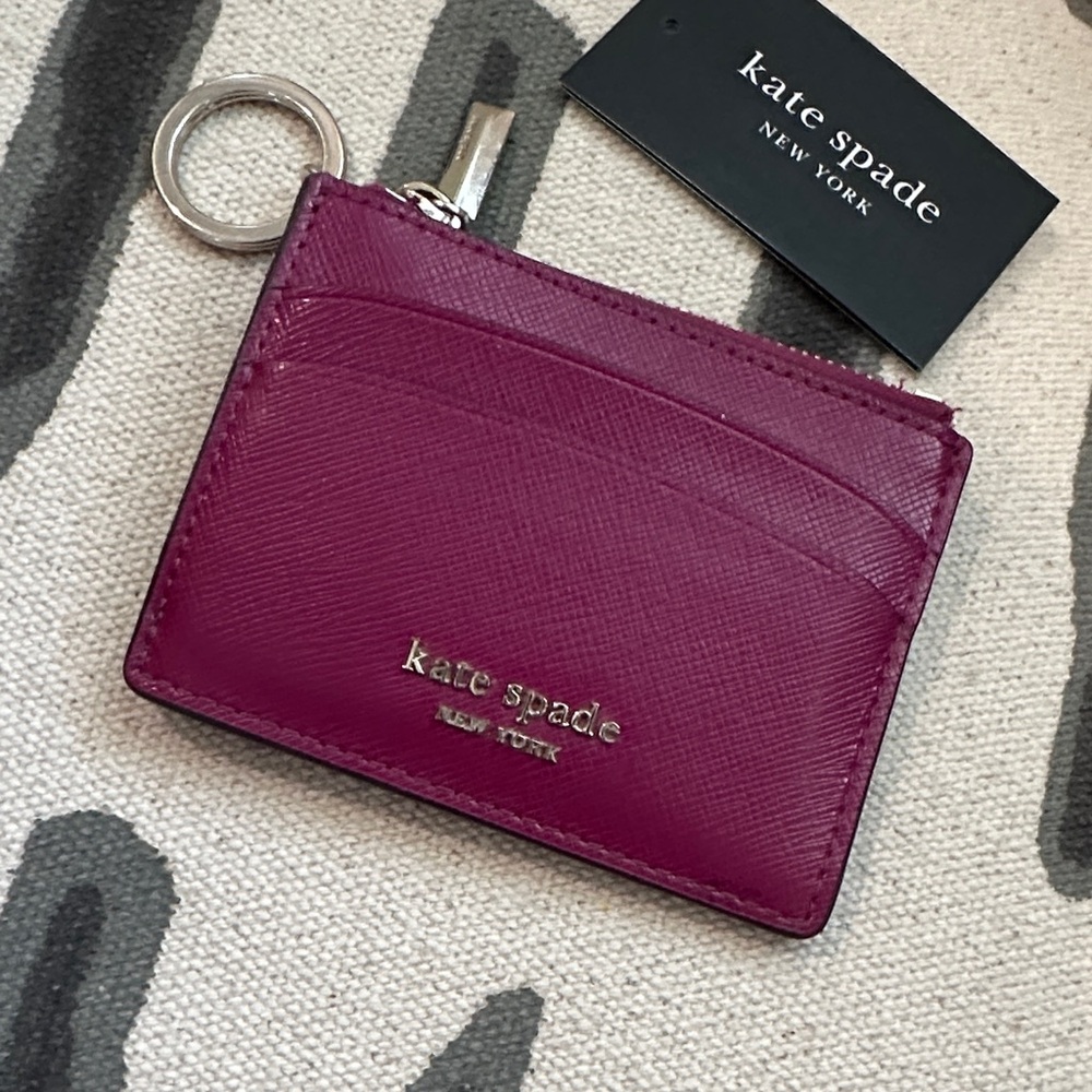 Kate Spade Magenta Card Holder